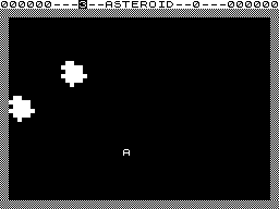 Asteroids screenshot