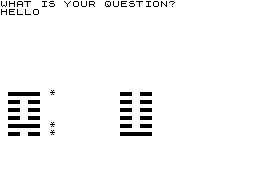 I Ching screenshot