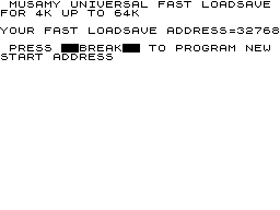 Fast load save general use screenshot