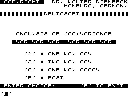 Variance Analyzer screenshot