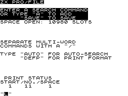 ZX Pro/File screenshot